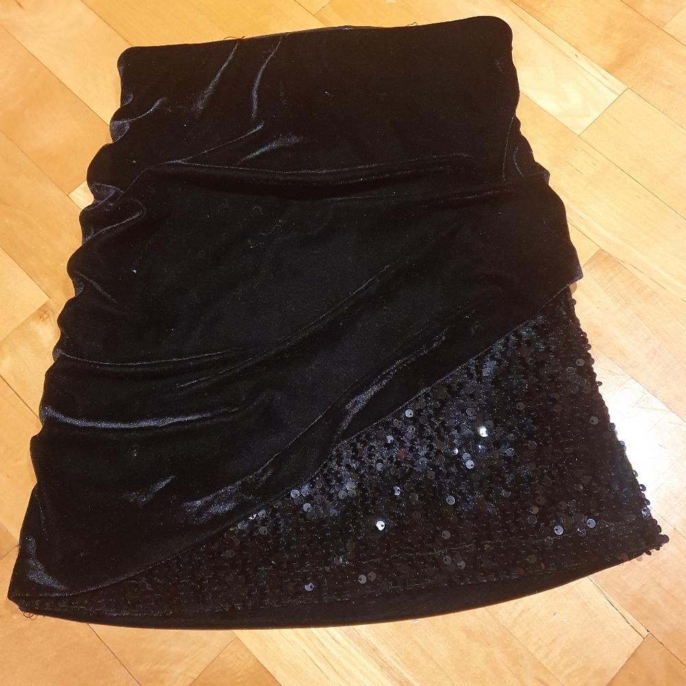 NWT Zara Velvet Top